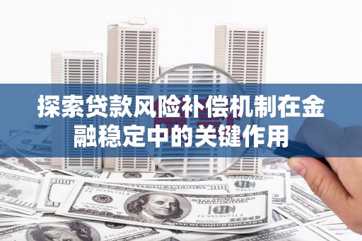 萧县探索贷款风险补偿机制在金融稳定中的关键作用