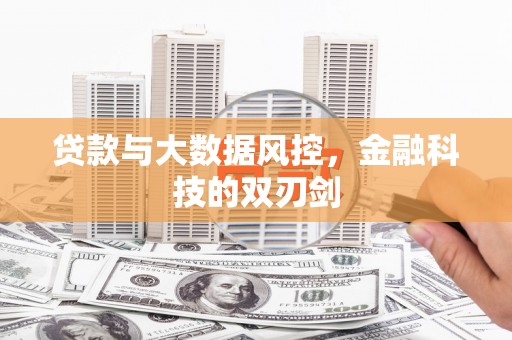 萧县贷款与大数据风控，金融科技的双刃剑