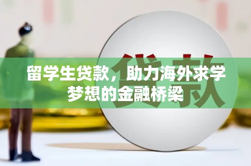 萧县留学生贷款，助力海外求学梦想的金融桥梁