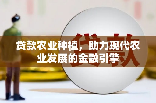 萧县贷款农业种植，助力现代农业发展的金融引擎