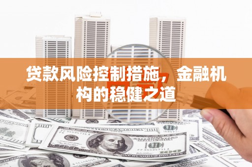萧县贷款风险控制措施，金融机构的稳健之道